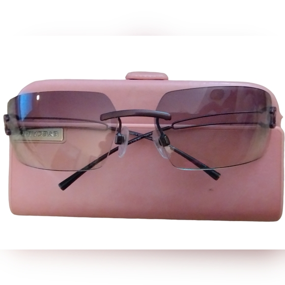 CHANEL Accessories - CHANEL Rimless Swarovski Sunglasses